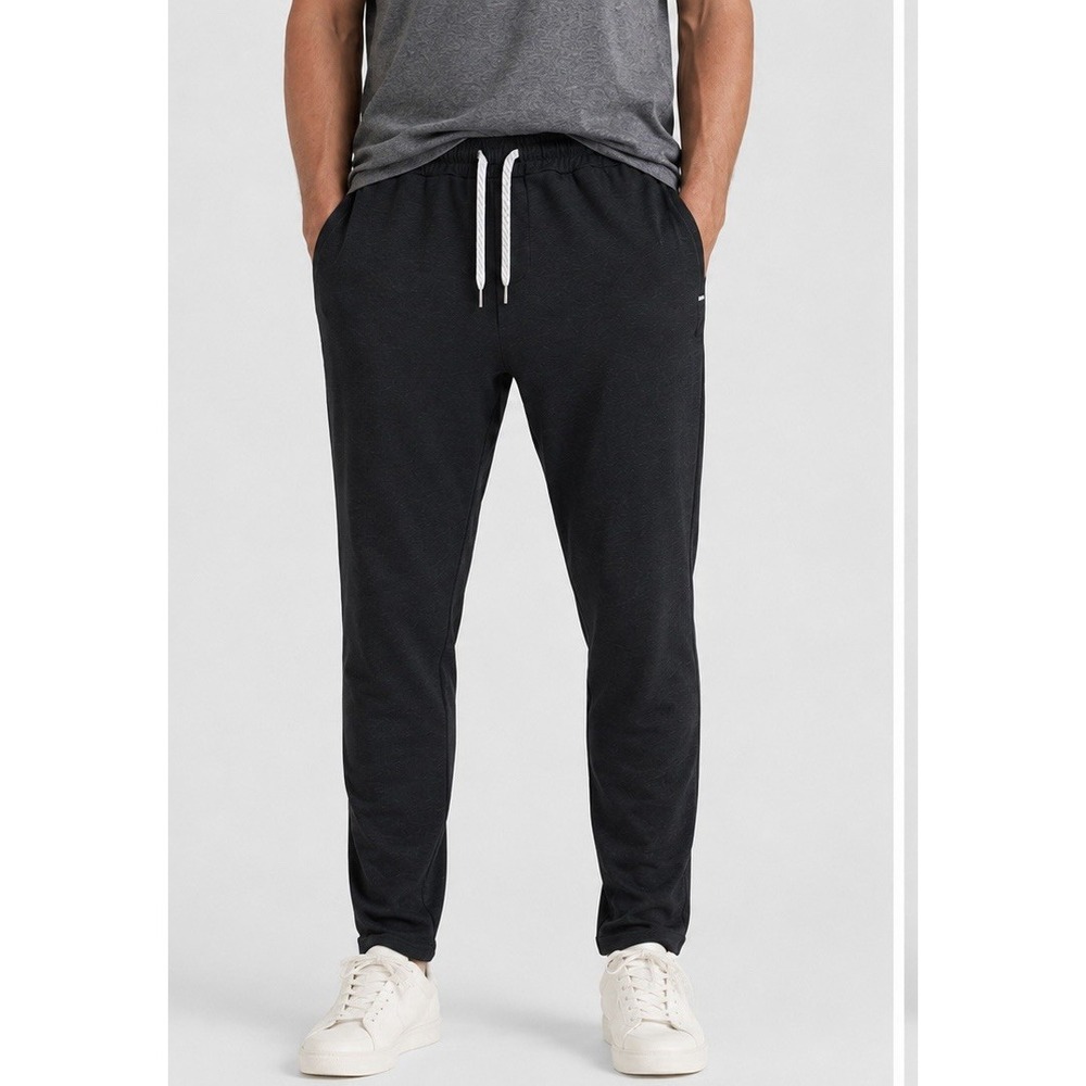 Vuori Ponto Performance Pants Medium Mens Black Jogging Athleisure Gym